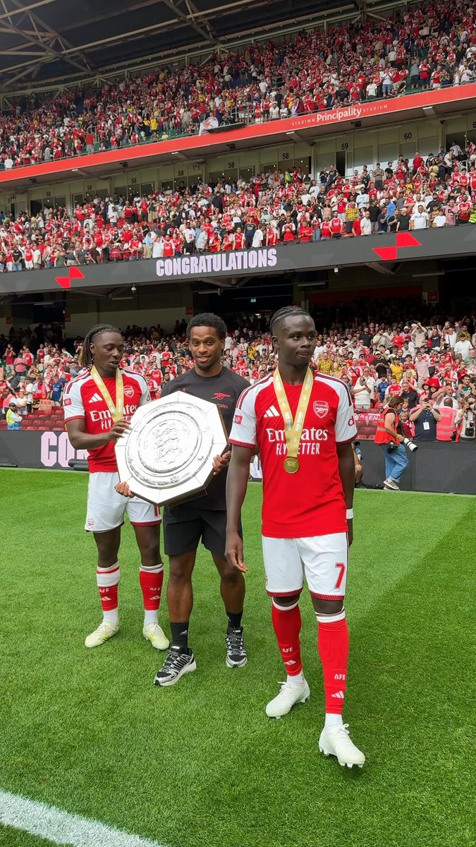 Bukayo Saka 🤝 Christos Tzolis