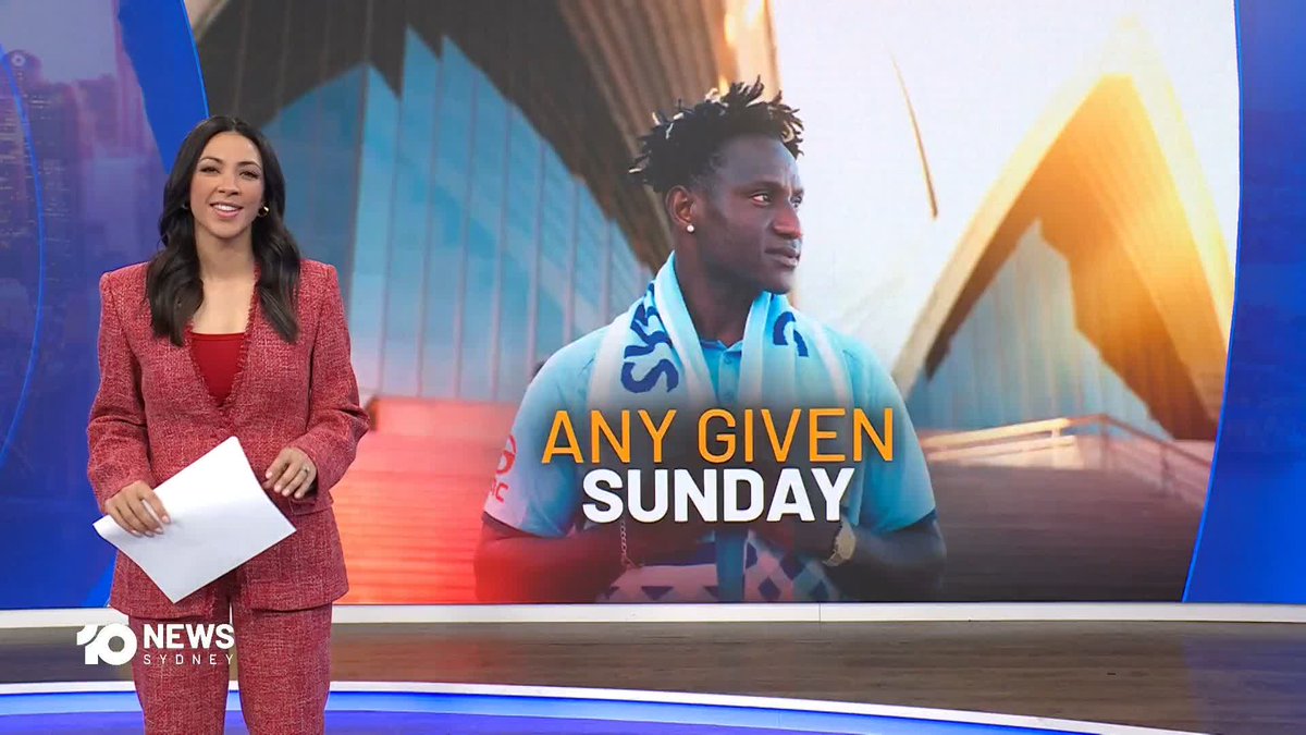 Sydney FC's new striker Oriola Sunday has hit the training pitch with his new teammates. The pacey Nigerian could debut for the Sky Blues in an Australia Cup quarter final again SD Raiders.