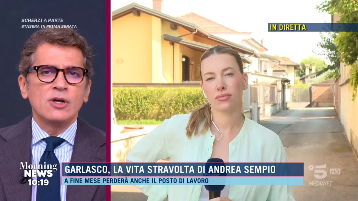 #Garlasco, si va verso il rinvio a giudizio per Andrea Sempio? #MorningNews è in diretta su #Canale5 e in streaming su Mediaset Infinity