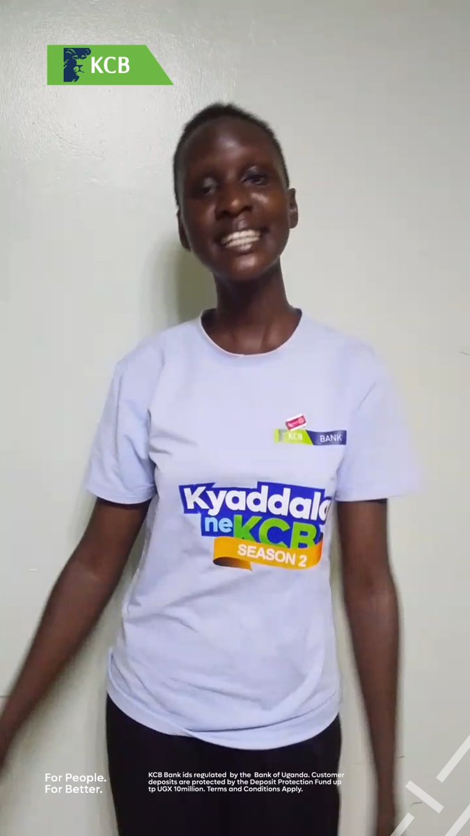 It is time to turn up the energy. The Kyaddala Ne KCB Lip Sync Challenge is officially ON. Grab your squad, turn up the Kyaddala jingle, bring the moves, bring the vibes, and give us your best lip sync. Here is how to participate: • Post your lip sync video • Tag KCB Uganda • Use the hashtag Kyaddala Ne KCB You could stand a chance to win exciting goodies.