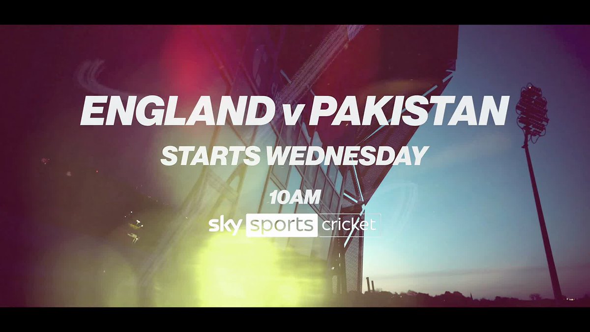 Test cricket is BACK! 🏴🇵🇰 Watch England vs Pakistan from Wednesday at 10am live on Sky Sports Cricket 📺