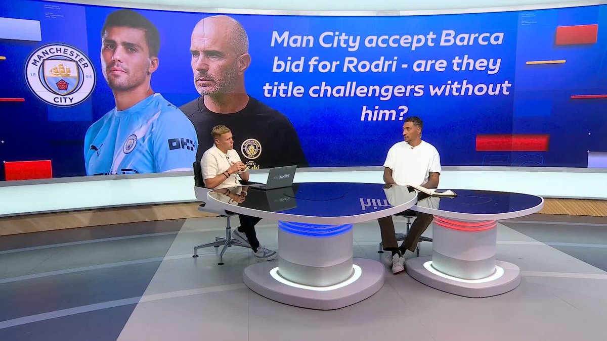 Jay Bothroyd on whether Manchester City are title challengers without Rodri as he nears Barcelona move ⤵️