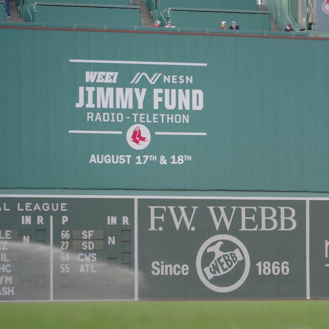 The WEEI/NESN Jimmy Fund Radio-Telethon is here! Donate now to help us strike out cancer: 📍LIVE from Fenway Park 📻 WEEI 📺 NESN 📞 877-597-1078 ⚾️ Go Red Sox!