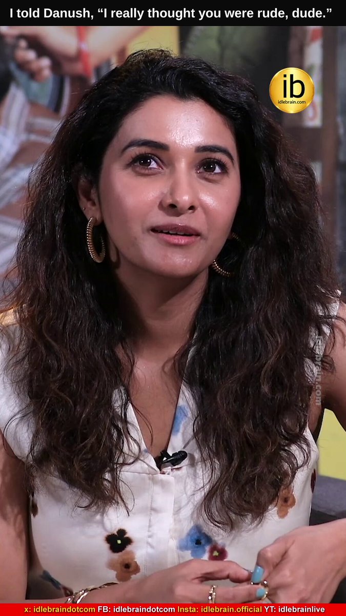I told Dhanush, “I really thought you were rude, dude.” - Priya Bhavani Shankar #Irumudi Maya Nelluri