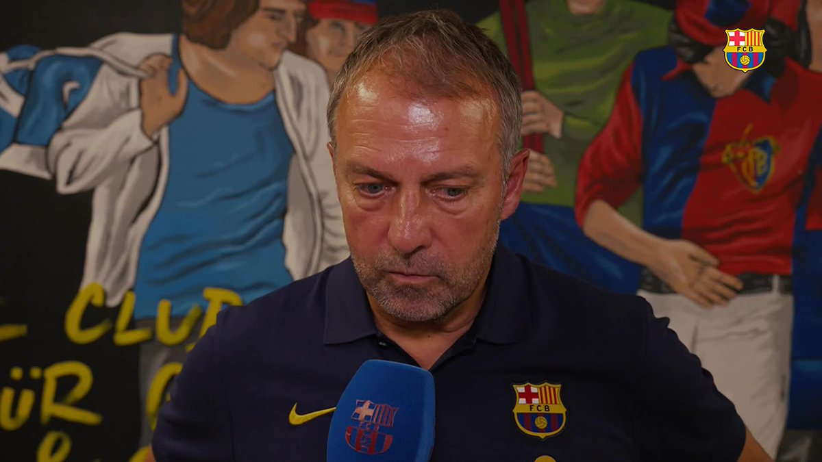 🎙️ Hansi Flick and Adeyemi share their thoughts after the final whistle