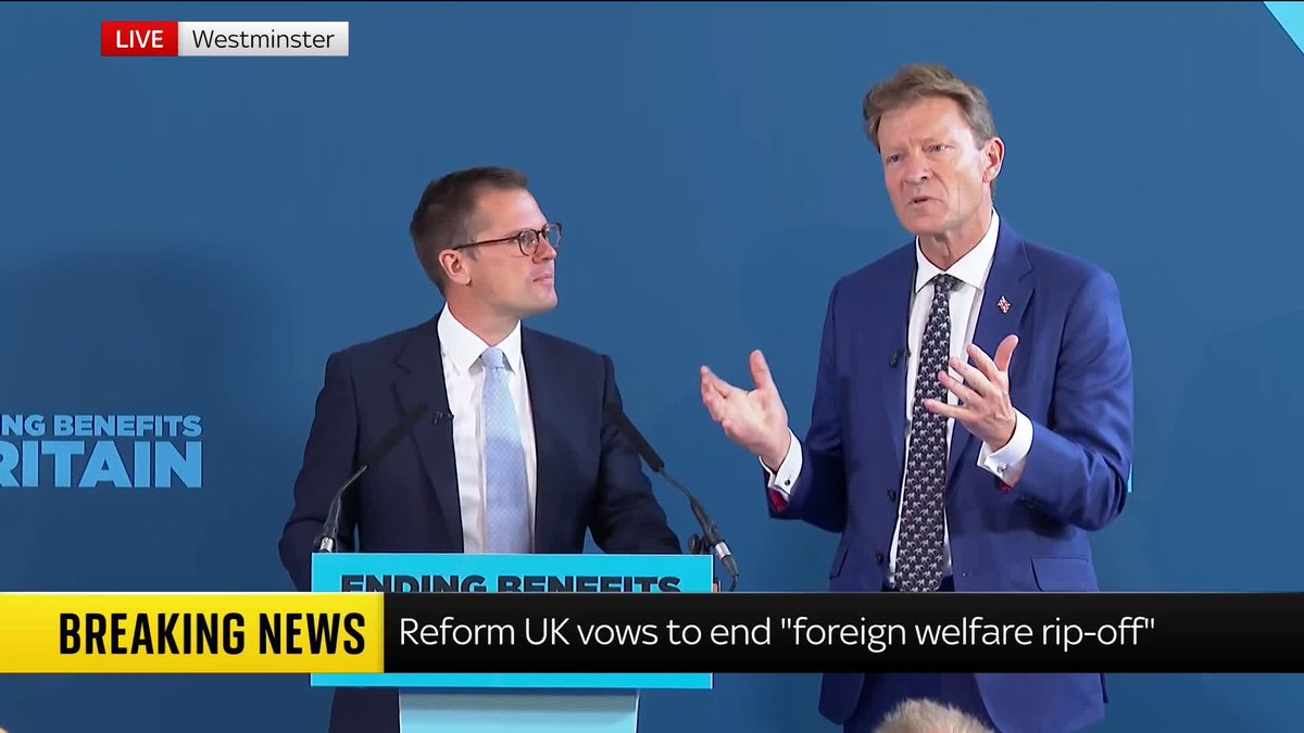 "We're very confident." - Jenrick "It's common sense to look after one's own." - Tice Sky's politics reporter Ben Bloch asks what a Reform UK government has planned for requiring EU renegotiation and concerns felt by British nationals living in Europe regarding benefits.