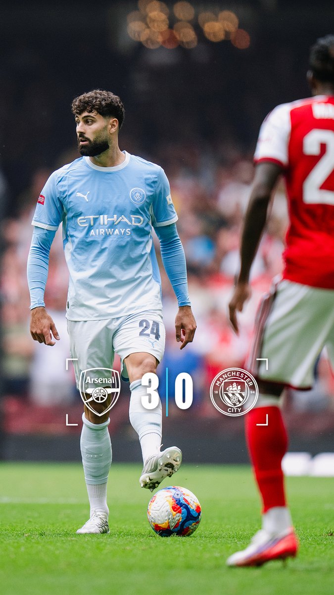 The action from yesterday's Community Shield defeat 📺