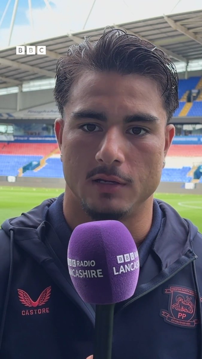 ⚪️ "The best thing to hear is good words from the [head] coach. That's the one person that you want to impress week in, week out to hopefully play all the games." #Preston North End's Jusef Erabi #pnefc | #bbcfootball
