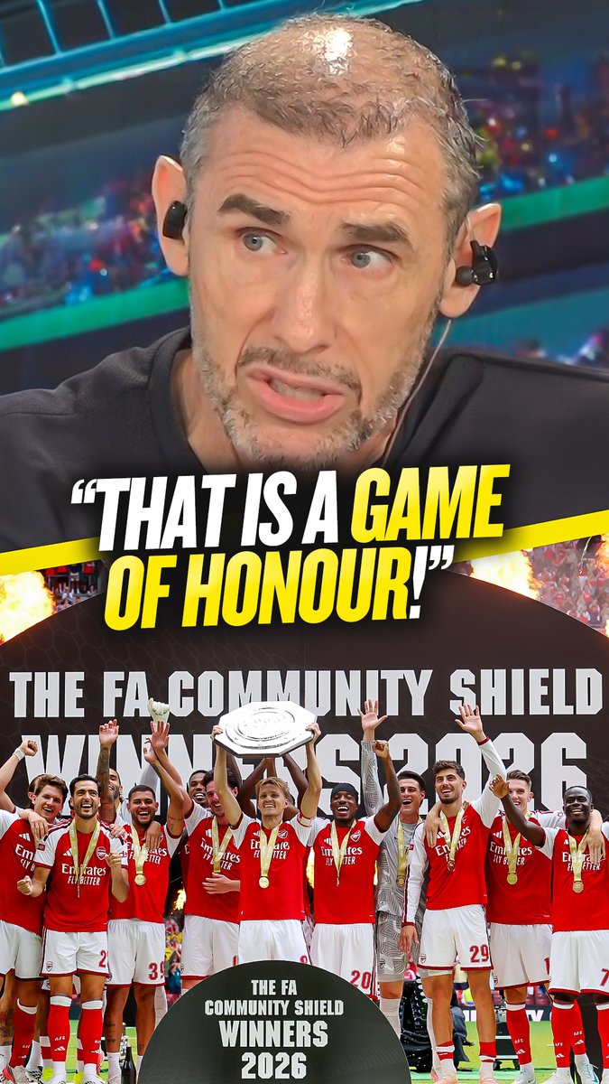 👀 "That is a game of honour." 🙏 "It's an honour to play in that football match." 🏆 "It's a valuable trophy." Martin Keown and Simon Jordan react to Arsenal winning the Community Shield after beating Manchester City 3-0. Subscribe to talkSPORT on YouTube. #AFC #MCFC