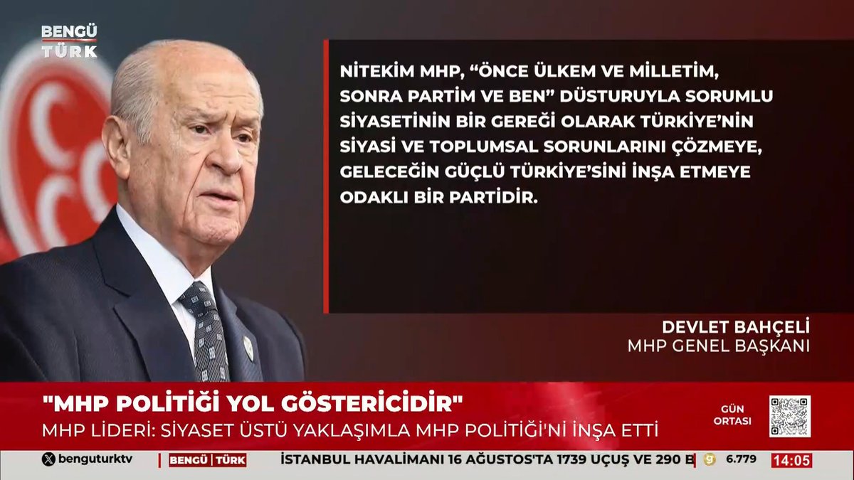 ‘Terörsüz Türkiye’, bir devlet politikası, Türk siyasetinin başarısı, inşallah da topyekûn milletimizin eseri olacaktır.