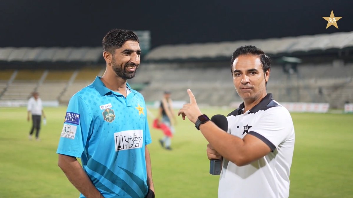 .Shahnawaz Dahani talks about his celebration style and the importance of first-class cricket in sharpening his skills 🏏 #NationalChampionsCup | #KhelAzadiSe
