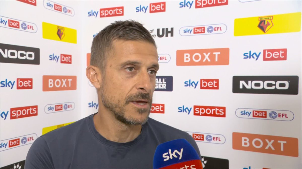 Enjoyed seeing this from Dionisi pre-match. Good to see him growing in confidence and comfortable enough to do an interview without an interpreter. He comes across as a really likeable, warm character, and it’s clear the players enjoy working with him.