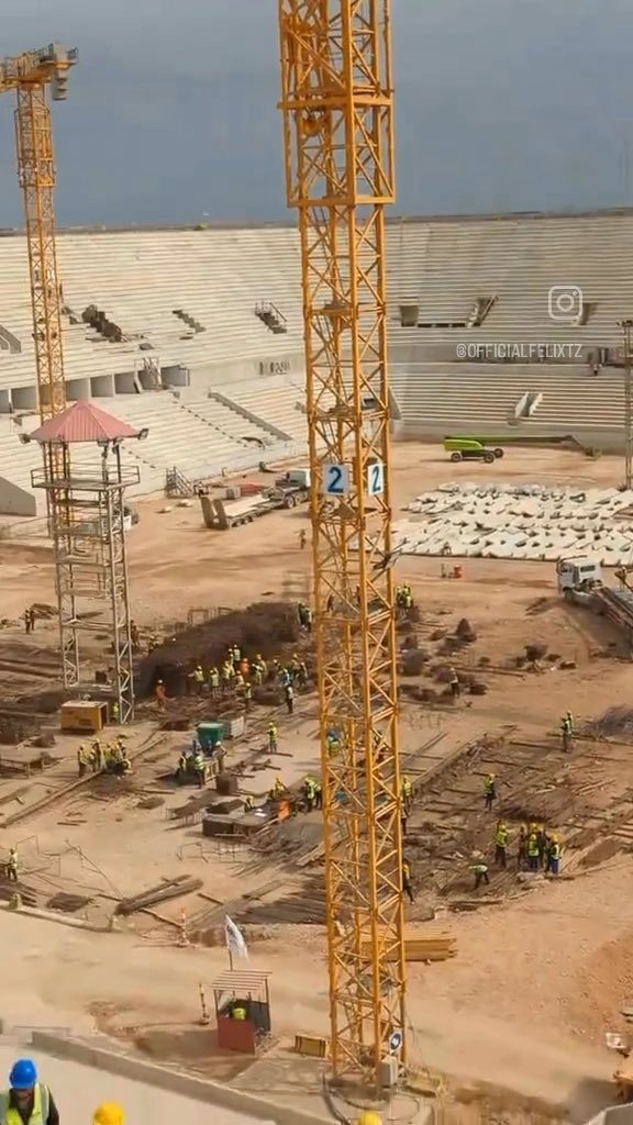 Uwanja mpya wa Zanzibar Arena umeanza kufungwa paa kwaajili ya AFCON 2027