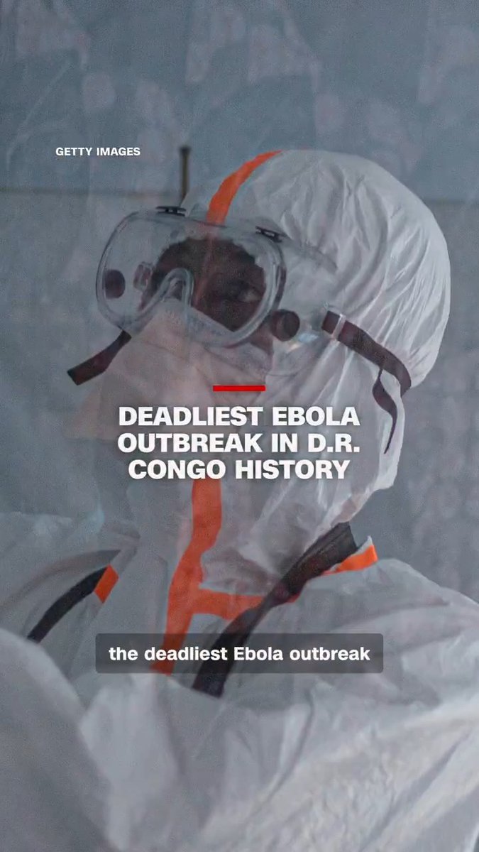 ⚠️ Ebola is killing one person every 30 minutes in the DRC right now. This outbreak just became the deadliest in the country's history. 💉There are still no approved vaccines or treatments for the Bundibugyo virus even though case fatality ratio is approaching 50%