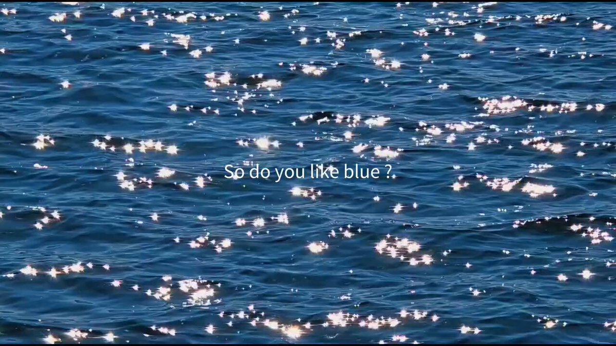 + So do you like blue ? - Yes , I like blue