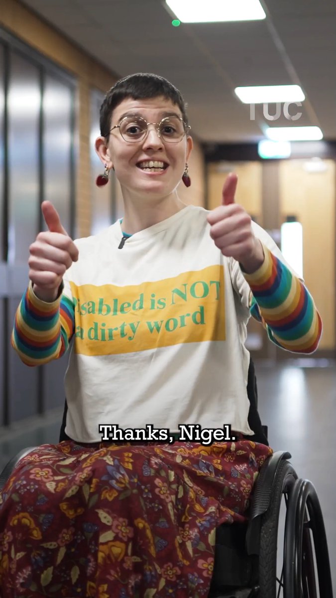 Disabled workers have a message for Nigel Farage and Reform.