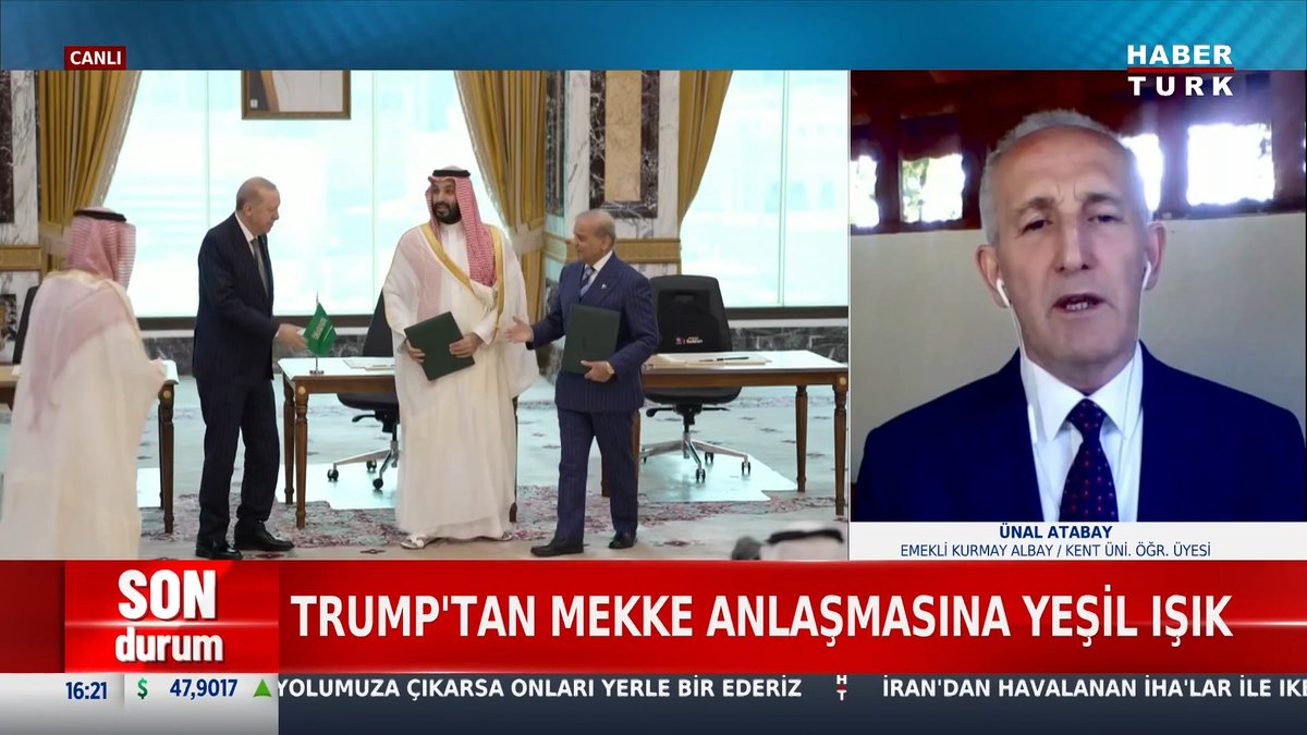 📌Erdoğan: Mısır da arzu ederse bu anlaşmayı yapar. Mısır, Mekke Paktı'nda yer alacak mı? Akademisyen Emekli Kurmay Albay Ünal Atabay #HT360'ta Dilek Gül'e değerlendirdi.