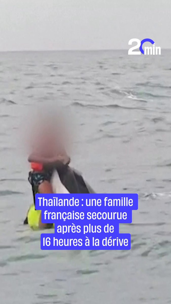 Une famille française a été secourue après avoir dérivé pendant plus de 16 heures au large de l'île thaïlandaise de Koh Samui, où son jet-ski s’était retourné. Le père de famille de 50 ans et ses deux fils de cinq et sept ans ont été emmenés à l'hôpital pour passer des examens, mais ont pu sortir peu après. ➡️