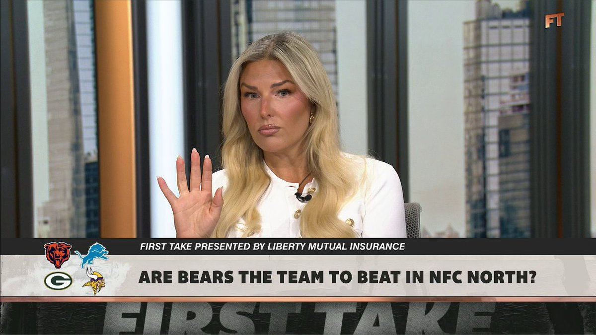 .Shae Cornette has the Chicago Bears being the team to beat in the NFC North 👀⬇️
