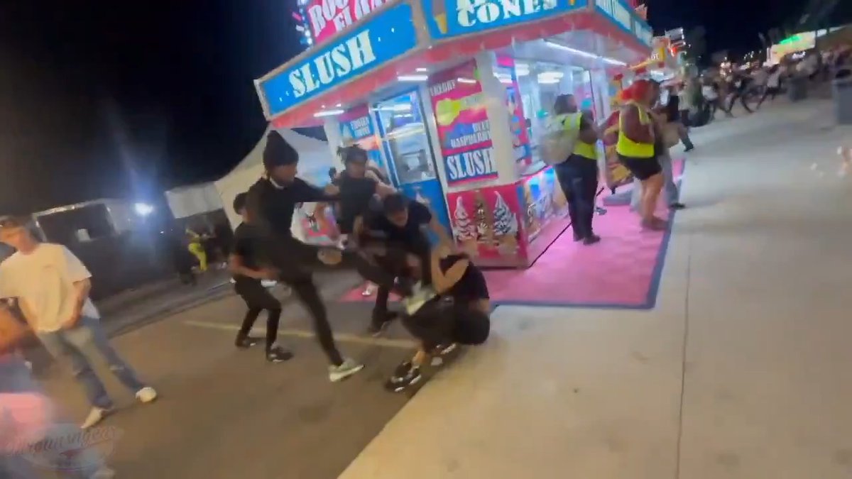 Let's check in on the Wisconsin State Fair and see how it went last night. Exactly as expected; it devolved into a large 3rd world open air crime scene. Over 30 people were arrested and 365 (that's not a type-o) "fair goers" were permanently banned from the site. Avoid mass gatherings in democrat ran areas accordingly... #wisconsin #3rdworld #cops #devolution #decay #FailedState #badgers #education #learning #diversity #police #crime #urban #StateFair #democrats