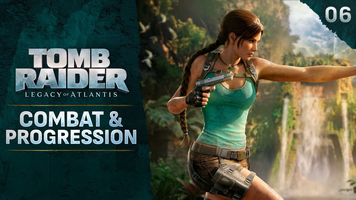 Episode 6 - Combat &amp; Progression Reimagined Lara's most iconic weapon 🔫🔫 Ft. devs from Crystal Dynamics and Flying Wild Hog and Alix Wilton Regan. Watch now: