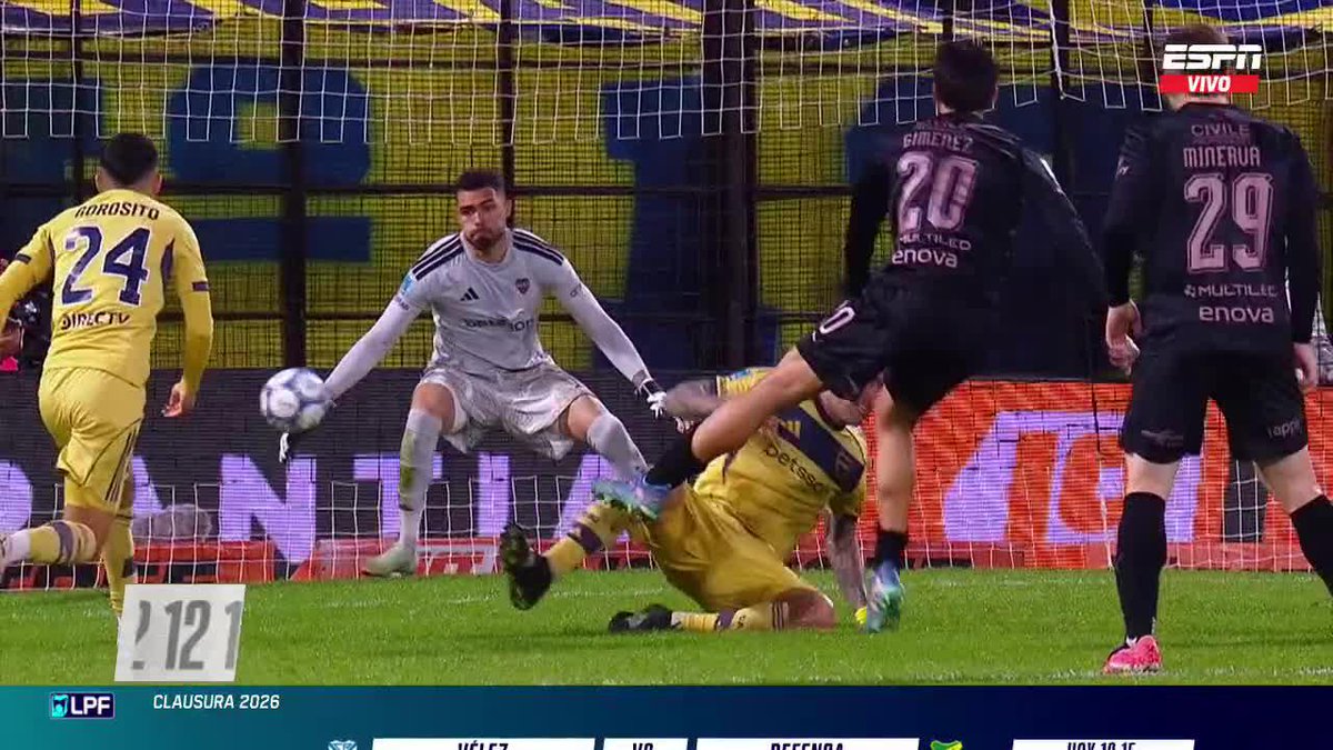 ¡LA POLÉMICA DE LA FECHA! Jorge Baliño explicó porque no cobró la mano de Gorosito en el gol de Giménez. ▶️ Mirá #ESPNF12 en el Plan Premium de #DisneyPlus