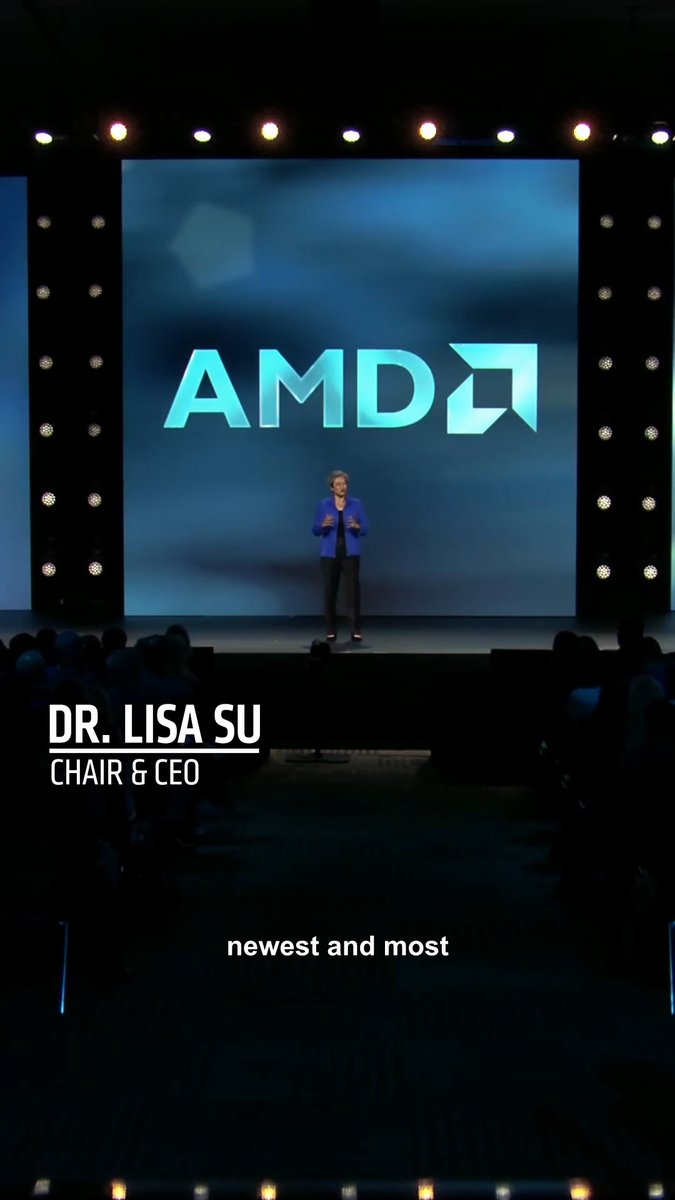 Built for the agentic era. Hear AMD Chair and CEO Dr. Lisa Su introduce 6th Gen AMD EPYC "Venice."