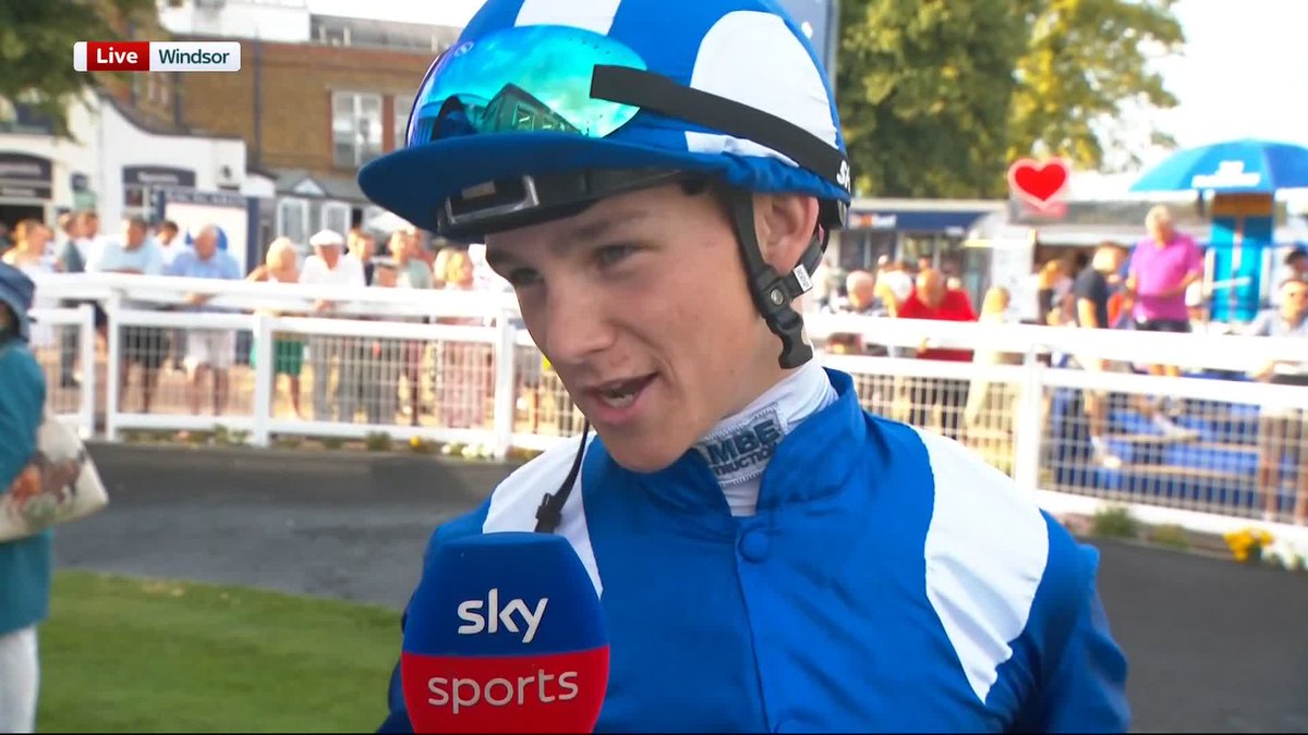 "I'm fortunate to be riding for such powerful connections" Matt Chapman caught up with Billy Loughnane for some winning reactions and gets a line on Libertango's Lowther bid...