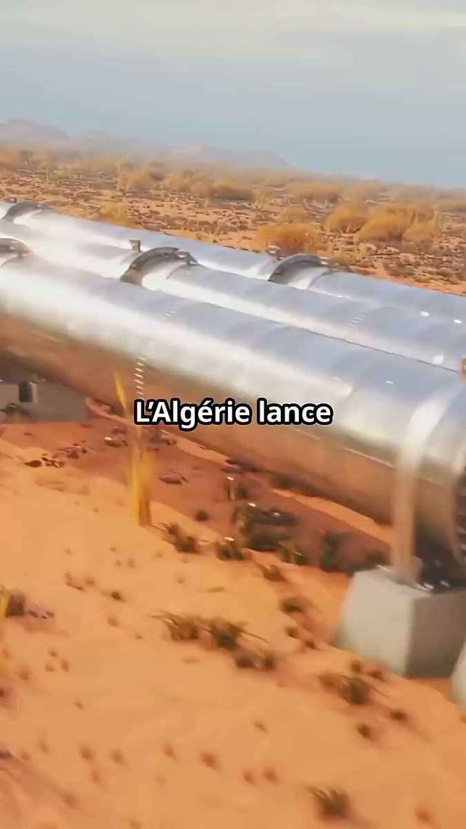 Algérie 🇩🇿 : un réseau d’eau géant de 1 300 km va transformer le Grand Sud ! #algerie #algeria #eau