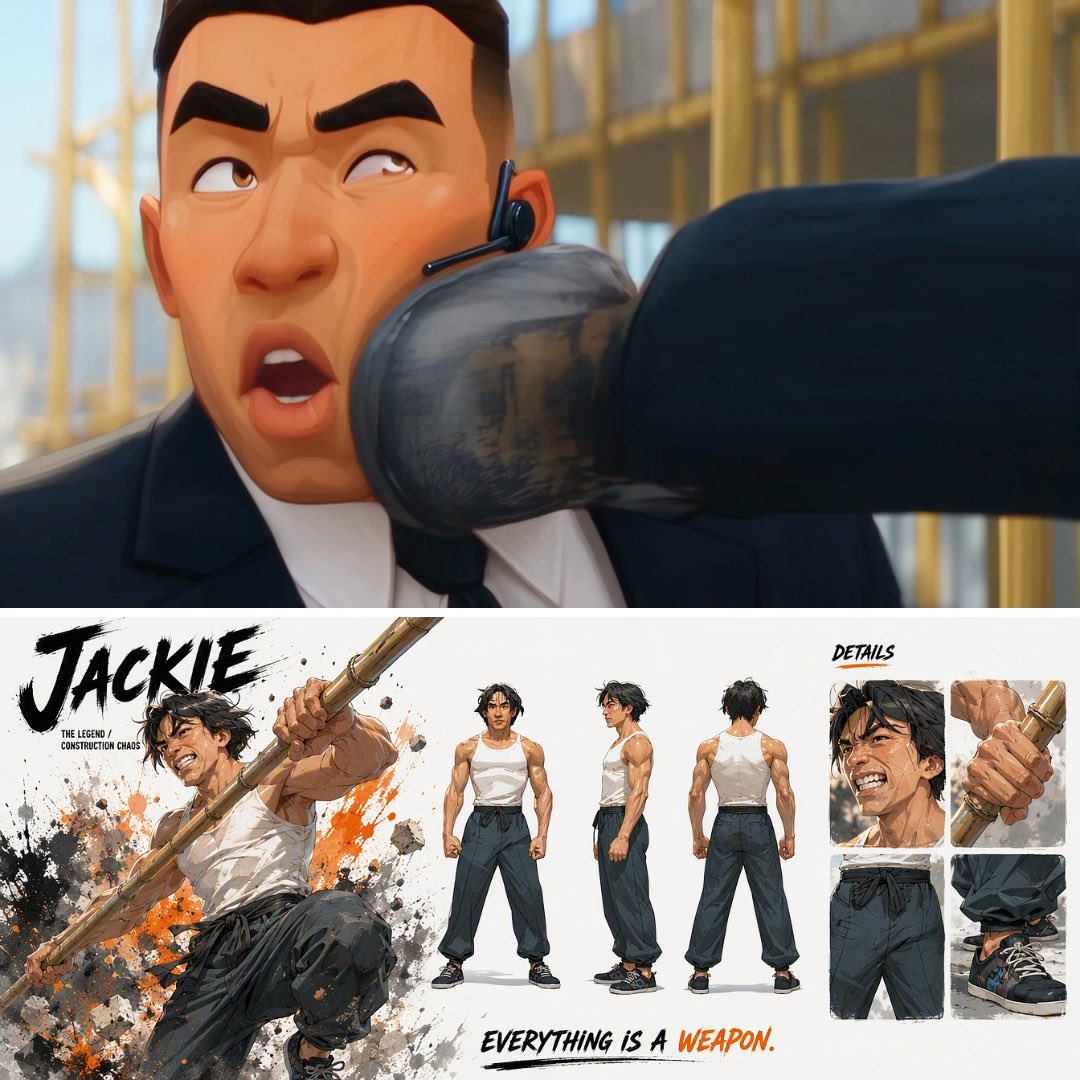 Jackie Chan proved everything is a weapon🥋 Seedance 2.5 + GPT Image 2 on SJinn Agent Prompt👇🏻