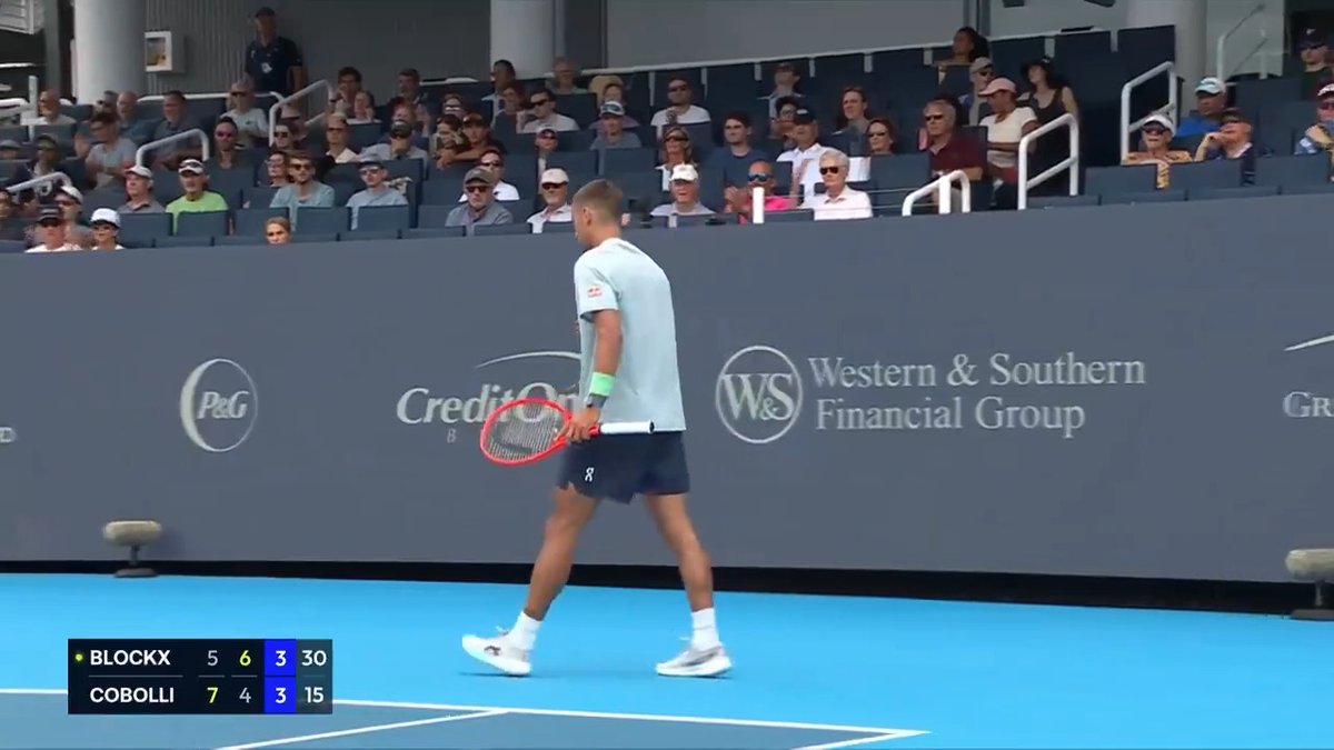 Flavio Cobolli power mode: activated 🌡️ Cincinnati Open | #CincyTennis | Flavio Cobolli