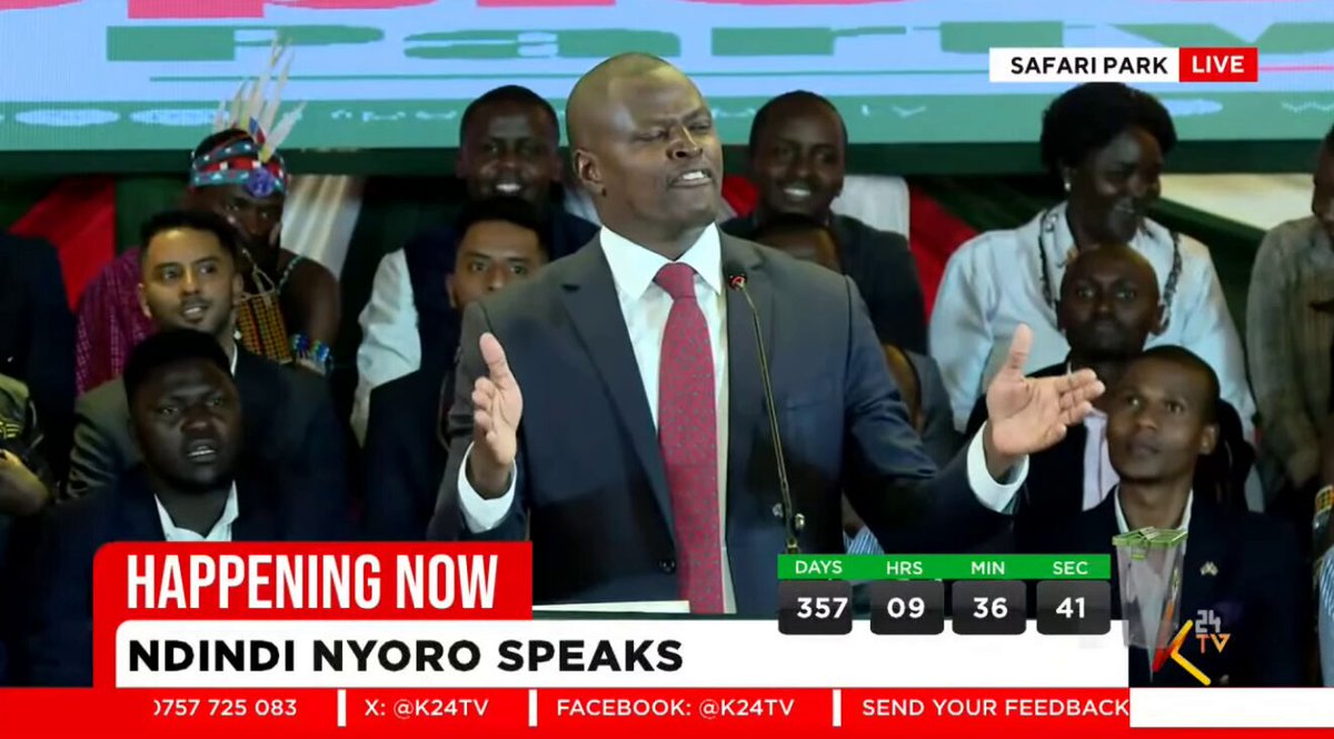 Ndindi Nyoro: I have taken time to consult almost all opposition leaders. Wewe kama unatoka chama ya kukomboa Kenya, next year iko katika ‘Wantam’
