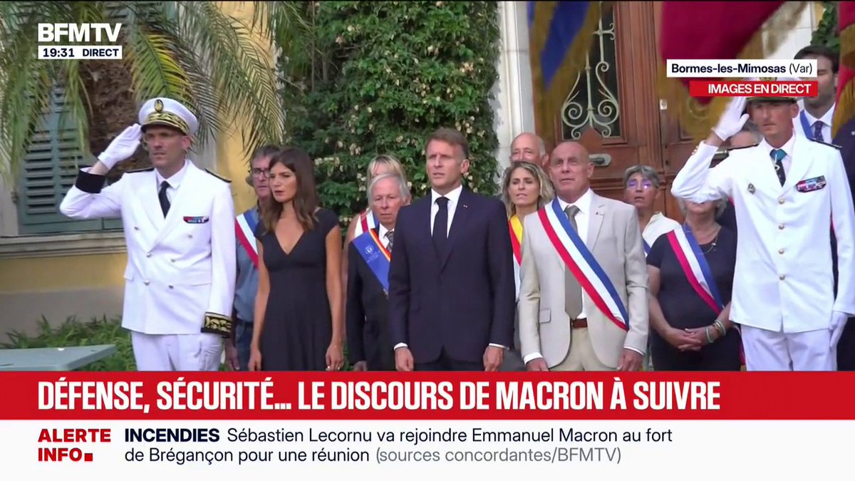 Sébastien Lecornu va rejoindre Emmanuel Macron au fort de Brégançon pour une réunion