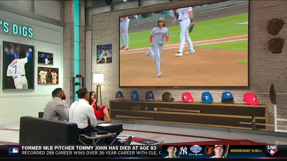 #MLBCentral discusses the Nationals' plan to move CJ Abrams to second base.