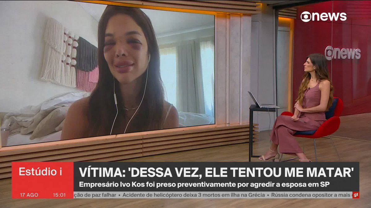 Vítima diz que ex-marido agressor usava o dinheiro para manipular: “Quando ele estava feliz, me dava muito dinheiro e presentes. Quando eu o irritava, ao ver dele, ele me deixava sem nada.” ➡️ #Estúdioi - de segunda a sexta, às 13h, na #GloboNews. Assista na TV e no Globoplay