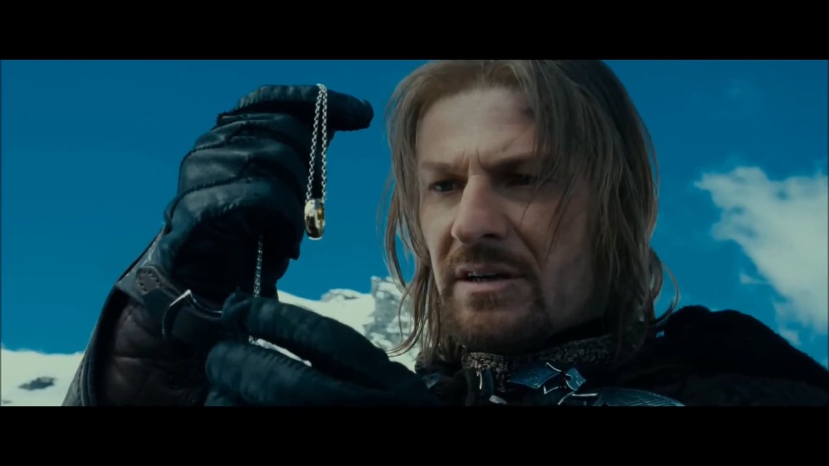 I mean, the fact that Boromir is even able to give the ring back to Frodo at all shows his inner strength. People like Isildur and Sméagol were ensnared immediately. Boromir already proved in that moment that he was stronger willed than many. I love that Boromir is mostly a strong, heroic and well-intentioned guy. It makes the Ring even more insidious. The Ring can turn any hero into villain.