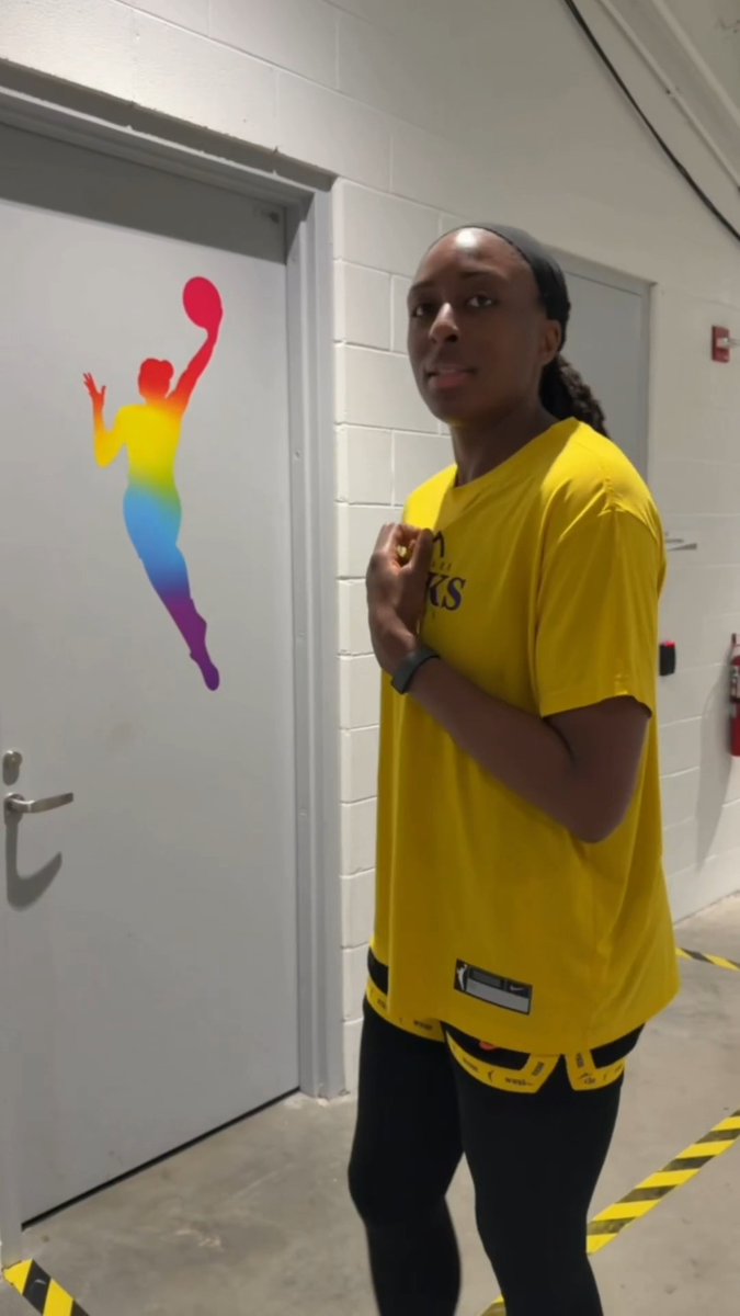 Some watercooler talk for your Monday: Is the WNBA logo using her left or right hand?