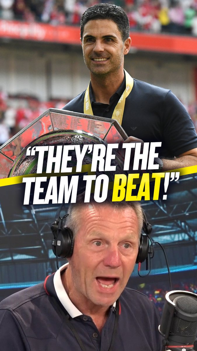 🔥 "The level of intensity sent a message." 👏 "It said to me they're the team to beat this year." Stuart Pearce claims Arsenal are going to "blow the rest away" in the Premier League this season 🔴