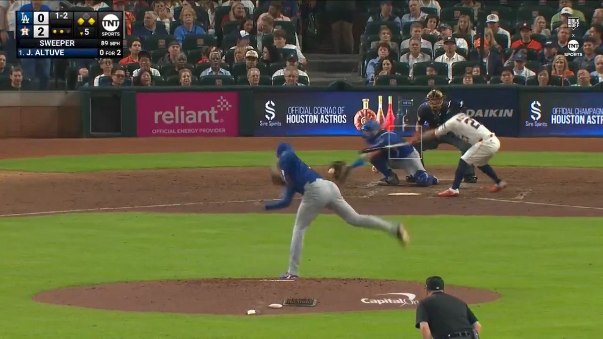 When the trashcans tell you fastball but you get sweeper