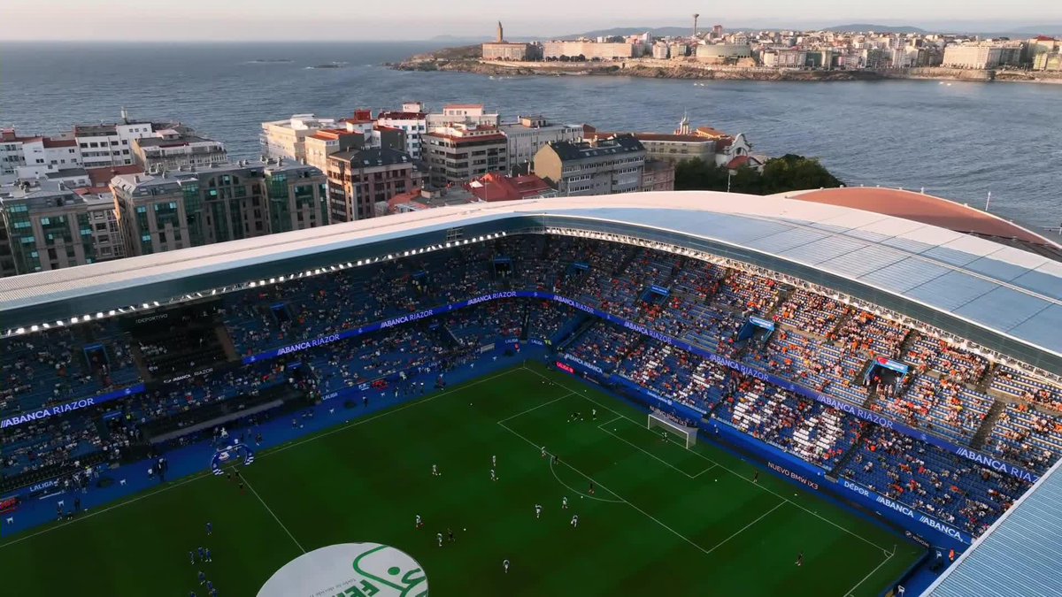 ¡Muchos años después VUELVE LALIGAEASPORTS al ABANCA-Riazor! 💫 ¡Todo listo para el debut en casa del RC Deportivo! BehindLALIGA