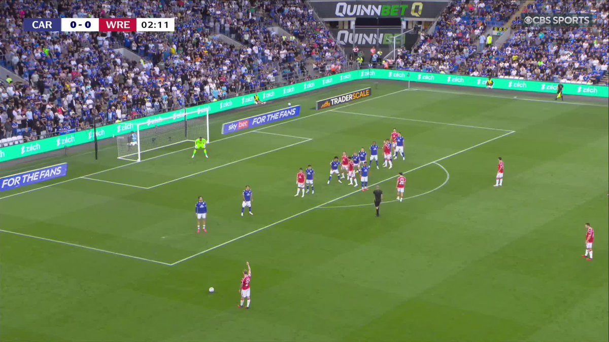 Kieffer Moore only needed three minutes to find the net for Wrexham 🔥 Watch the EFL Championship on Paramount+ 📺