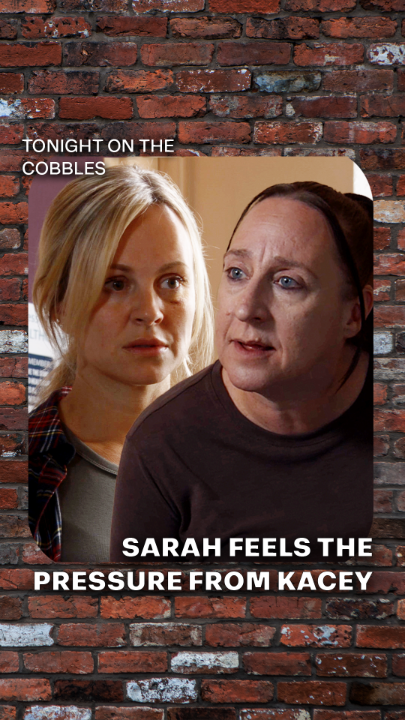 What will Sarah do? 🫣 #Corrie