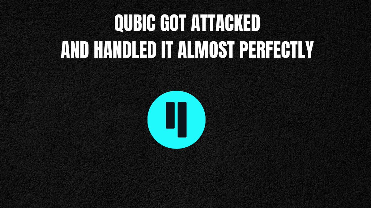 $Qubic got attacked last month and it wasn’t the blockchain. No funds stolen. An access key left on a personal server let an attacker reach admin on their GitHub and slip bad code into a Docker image and the web wallet. They still contained it, fixed everything the same morning, and dropped a full public post-mortem the next day. Rare honesty What’s the best (or worst) way you’ve seen a crypto project handle a security incident? Drop your take below.