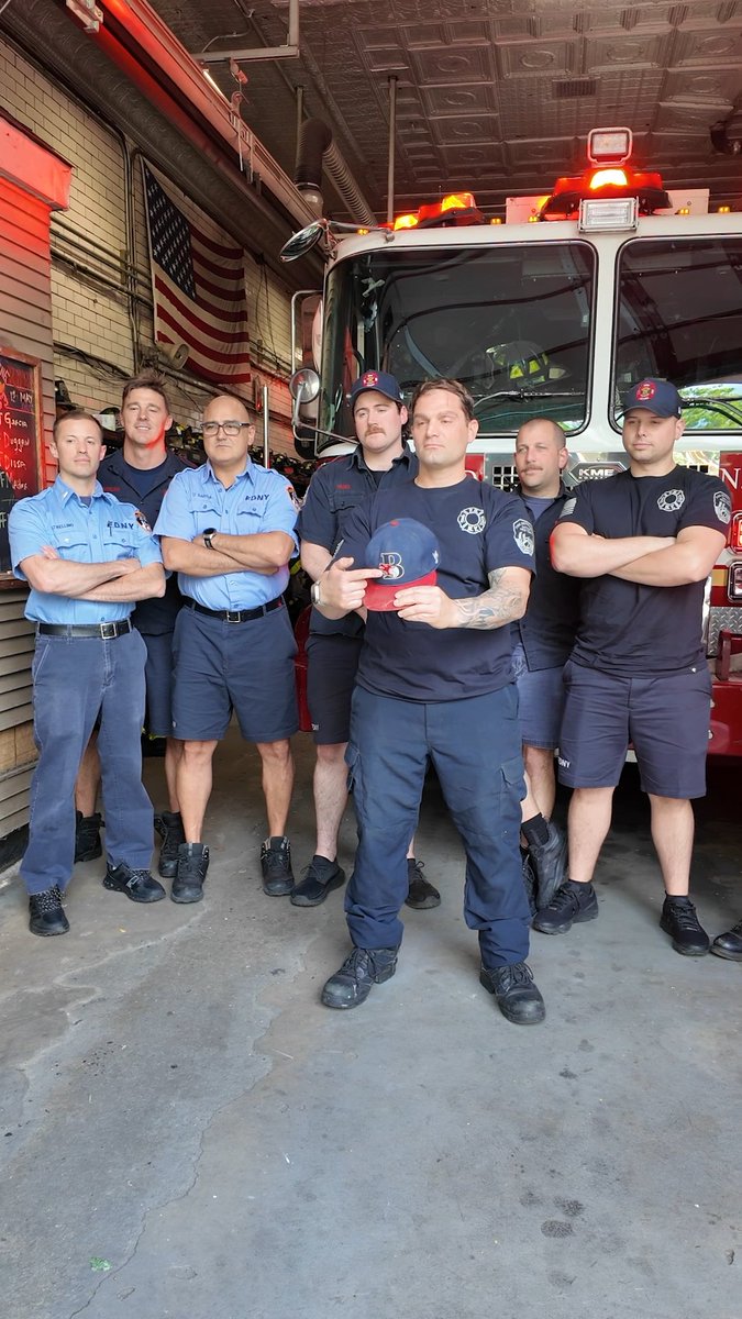 Teammates to serve and protect New York City. But this week, we will be foes on the baseball diamond. ⚾️ We take on the NYPD on Wednesday at Citi Field in the 2026 Battle of the Badges charity baseball game. Let's go, FDNY! 💪