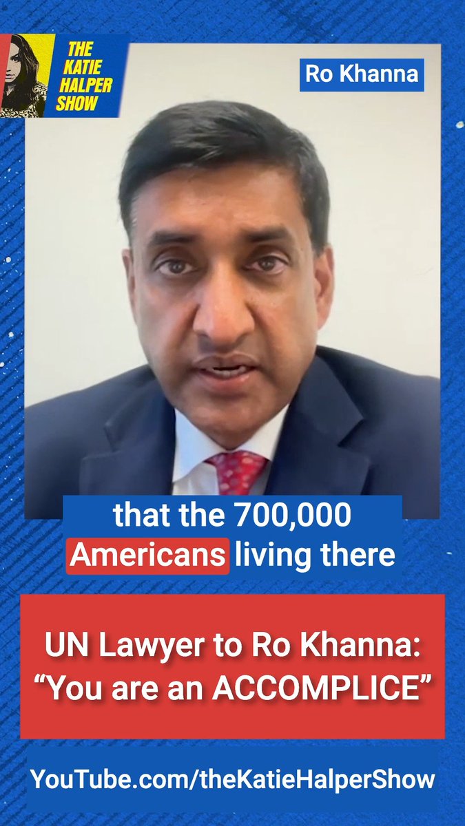 “If somebody is walking down the street with a sword and you hand them a shield and they’re massacring people with their sword, you are complicit.” -Craig Mokhiber rejects Rep. Ro Khanna’s case for giving Israel "defensive weapons" &amp; explains why intl law requires an arms embargo.