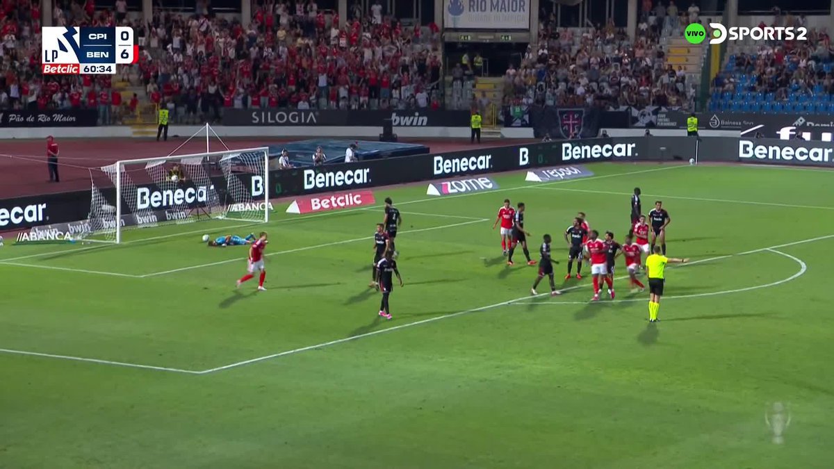 🔥🇨🇴 EL PRIMER GOL DE JHON DURÁN CON BENFICA EN LA LIGA DE PORTUGAL.