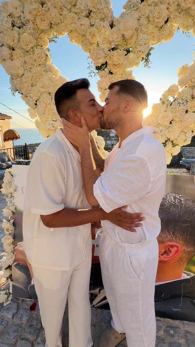 Joe and Junaid are officially engaged! 💍🤍 #TOWIE