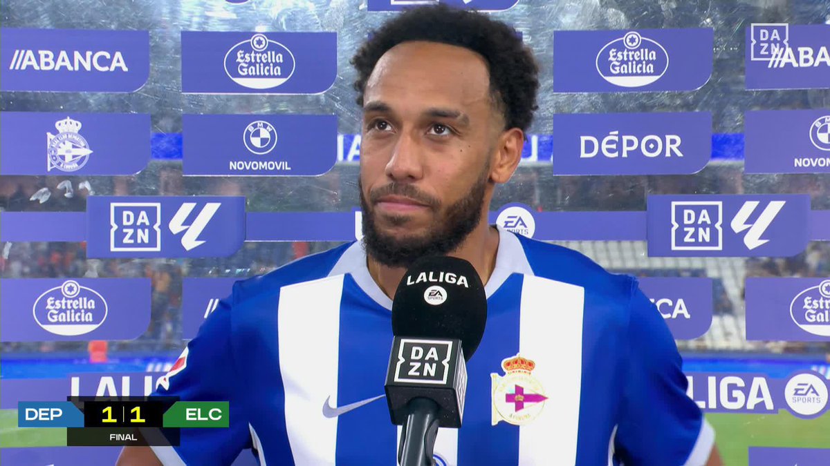 Habla como los muy buenos. Juega como los muy buenos Es que Pierre-Emerick Aubameyang es MUY MUY BUENO 🤌 #LALIGAenDAZN ⚽
