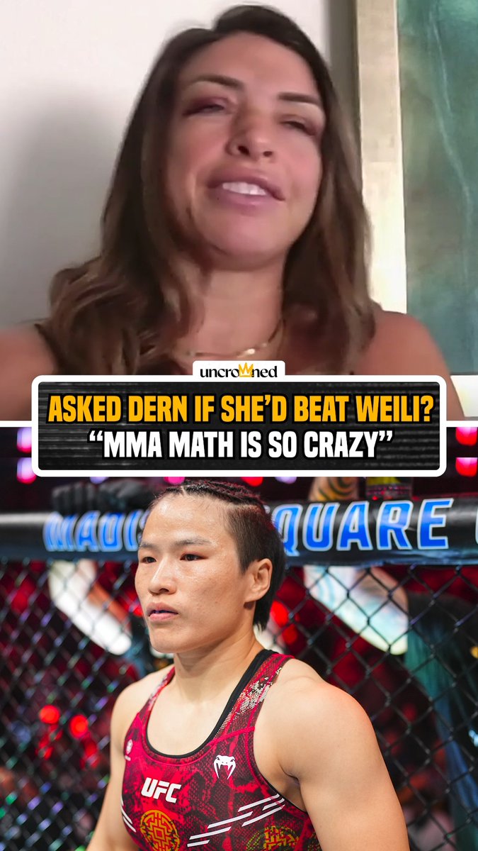 "I don't think Zhang Weili is that good at grappling... I don't think her defense is that good, so I don't know? But just my endurance, like me as MacKenzie, I would not want to fight Zhang Weili feeling the way I felt in that fight." Dern knows she has to be better going forward. #UFC330 #HelwaniShow