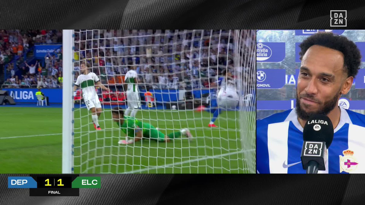 Oficialmente, ha nacido AURAMEYANG 🔥🔥🔥 #LALIGAenDAZN ⚽